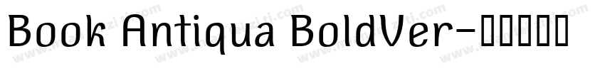 Book Antiqua BoldVer字体转换